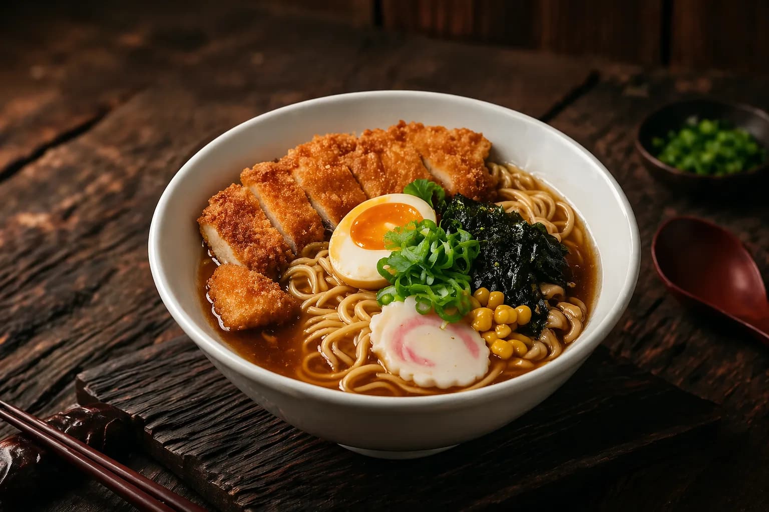 Pollo Katsu Ramen de HULU